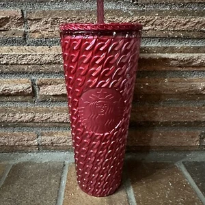 Starbucks Christmas Collection 2024 Red 24oz Tumbler Red Valentines Geschenk Neu - Bild 1 von 6