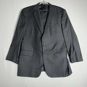 Brooks Brothers 1818 grau mit blauer Fensterscheibe Saxxon Herren 42R Anzug Wolle 36x29 - Bild 1 von 15