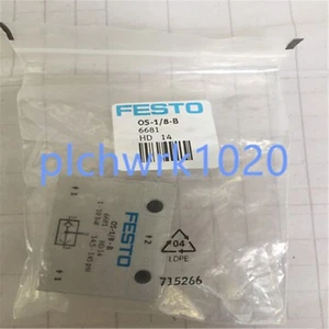 1 PCS NEW IN BOX FESTO logic element OR gate OS-1/8-B 6681 - Picture 1 of 3
