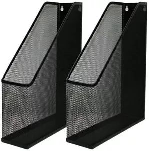 YBM Home Mesh Stahl Magazin Datei Halter Verkauft pro 2 Stück - Bild 1 von 7