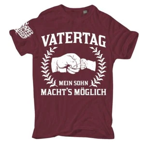 T-Shirt Vatertag Mein Sohn machts möglich S bis 8XL familie papa funshirt  - Bild 1 von 6
