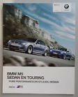 V27356 BMW M5 BERLINE & TOURING V10 ENGINE - CATALOGUE - 02/09 - 23x29 - NL NL