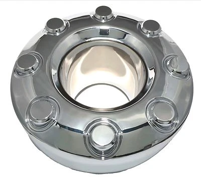 Tapacubos central cromados rueda delantera abierta 4x4 doble Ford F-350 F350 2005-2016 nuevo Foto 1 de 2