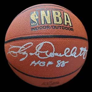 Clyde Lovellette Boston Celtics - Signed Basketball - JSA Authentic Autograph - Picture 1 of 8
