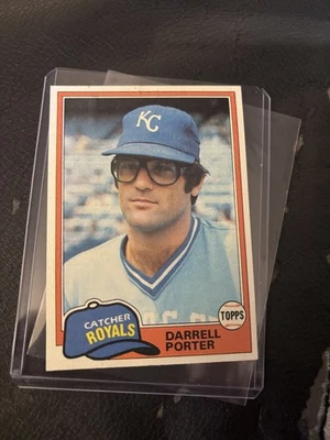 Topps 610 Darrell Porter 1981 Foto 1 de 2