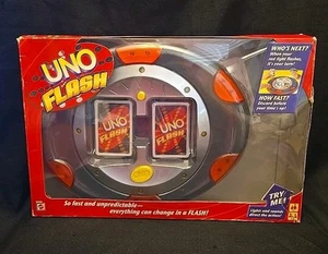 Mattel Uno Flash Electronic Card Game, Complete! Tested & Working! Fast Ship! - Picture 1 of 11