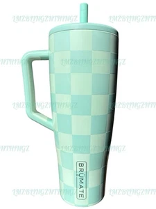 Brumate Era Seafoam Kariert 40oz Becher ~ Neu mit Etikett - Bild 1 von 15