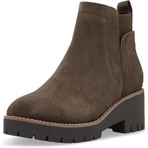 Blondo Women's Danika Waterproof Ankle Boot , Black Leather - Picture 1 of 28