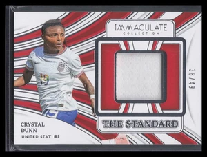 2024-25 Immaculate Collection #TS-CD Crystal Dunn The Standard Patch /49 - Bild 1 von 2