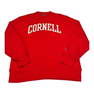 Champion Reverse Weave Cornell University rot Rundhalsausschnitt Sweatshirt Herren Medium - Bild 1 von 17