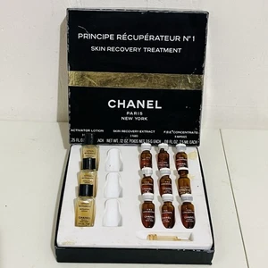 Vintage CHANEL Skin Recovery Treatment Lotion Concentrate Box Set Collectible - Picture 1 of 8