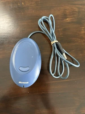 Microsoft Wireless Optical Mouse Blue Receiver CE0560, 210, USB/PS2 5V 25mA - Image 1 of 4