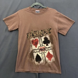 WSOP T-Shirt Herren Small Braun World Series Of Poker Texas Hold Em Kurzarm - Bild 1 von 15