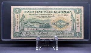 Guatemala - 1 Quetzal - 26 Agosto 1938 - Picture 1 of 6
