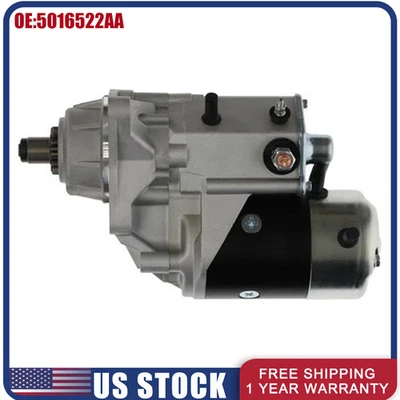 New Starter For DODGE RAM TRUCK CUMMINS DIESEL 1994-2002 5.9L 3604684 3921682 - Image 1 of 4