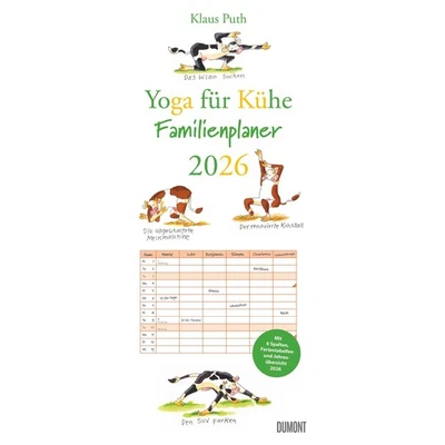 DUMONT Yoga für Kühe - Kalender 2026