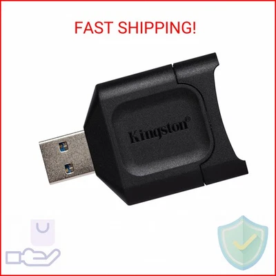 Kingston MobileLite Plus USB 3.2 SDHC/SDXC UHS-II Card Reader (MLP) - Image 1 of 2