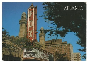 Postal del fabuloso teatro Fox de Atlanta Georgia - Imagen 1 de 2