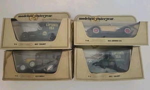 Vintage Matchbox Cars Models Of Yesteryear New In Box Lot Of 4 Rare. - Picture 1 of 7