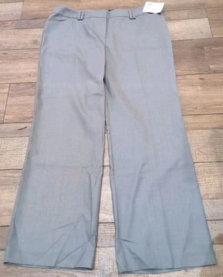 Axcess эластичной метро подходит серый платье брюки - женский размер 16 новый с Ярлыками - Изображение 1 из 4