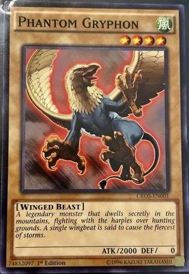 Yugioh! TCG - Phantom Gryphon - CROS-EN001 - Common - 1st Edition - Image 1 of 2