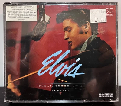 ELVIS PRESLEY - Today, Tomorrow & Forever (4 Discs) - Compact Disc CD - EX Cond. - Image 1 of 4
