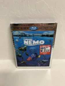Finding Nemo (Blu-ray/3D/DVD, 2012, 5-Disc Set w/ Digital & Slipcover Disney - Picture 1 of 6
