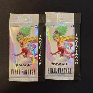 MTG Final Fantasy collector booster Pack x2 Japanese NEW - Picture 1 of 1