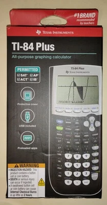  Texas Instruments TI-84+ Graphing Calculator *FREE SHIP* - Image 1 of 3