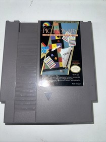 Pictionary Nintendo NES 1990 Power Play Game Tested Working