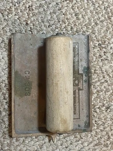 KRAFT TOOL CO #CF-303 Bronze Groover with Wood Handle 6" x 4-1/2" 1/4"R 1/2"D - Picture 1 of 11