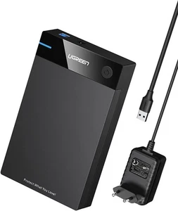 UGREEN USB 3.0 Festplattengehäuse UASP 3,5 Zoll Externe Festplatten Gehäuse USB - Bild 1 von 7