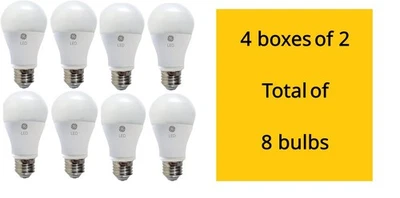 GE Watt LED Light Bulbs A19 Daylight Dimmable, Energy Efficient, Long Lasting - Image 1 of 4