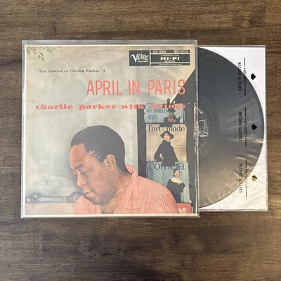 Charlie Parker April In Paris Vinyl Clef Genius Of Charlie Parker 2 With Strings - Image 1 of 4