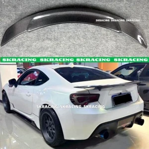 For Toyota GT86 Subaru BRZ Coupe 13-19 Carbon Fiber Rear Trunk Spoiler Wing Lip - Picture 1 of 13