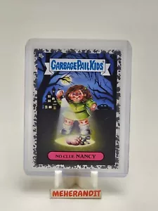 2022 Topps Garbage Pail Kids Book Worms NO CLUE NANCY #40a Grey Parallel 053/199 - Picture 1 of 4