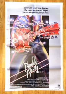 Póster original de la película The Buddy Holly Story - Gary Busey - 27x41" - estilo B 1978 - Imagen 1 de 1