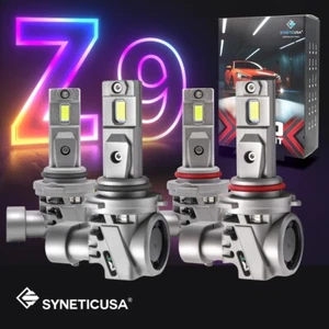 Kit combinado de faros LED Syneticusa 9005+9006 bombillas CSP haz alto bajo - Imagen 1 de 11