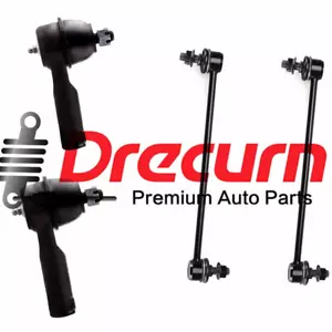4PC Outer Tie Rod Ends Front Sway Bar Links Kit for 1999 - 2004 Honda Odyssey - Picture 1 of 2