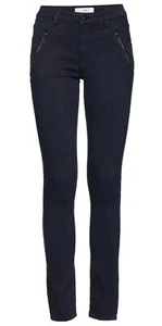 ICHI Damen Lulu Coloured Flash Skinny Strech Jeans Größe W27 L32 blau NEU - Bild 1 von 2