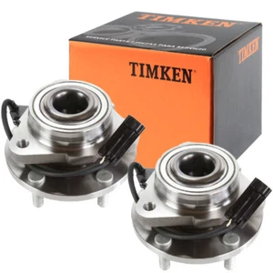 Par de cojinetes de cubo de rueda delantera 2x2 Timken para Chevy Blazer 1998-2004 GMC Jimmy - Imagen 1 de 7