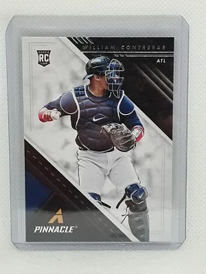 William Contreras 2021 Chronicles Pinnacle - #14 RC - Atlanta Braves - Image 1 of 2