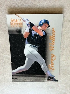 1996 Select Certified Edition Larry Walker #85 MLB Colorado Rockies - Picture 1 of 2