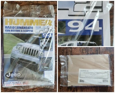 Fascicolo HUMMER H2 1:8 modello radiocomandato  HOBBY&WORK n.94 auto fuoristrada - Immagine 1 di 4