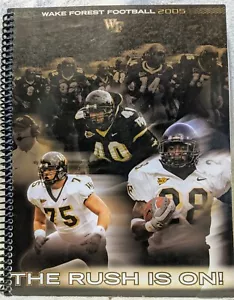 Wake Forest 2005 Football Media Guide The Rush is On! (H-4) - Bild 1 von 1