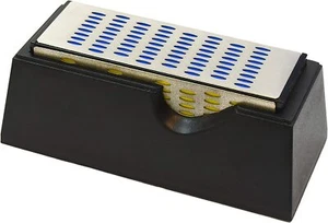 4 Sides Diamond Sharpening Hone Whetstone Stone Block Knife Tool Sharpener Way - Picture 1 of 7