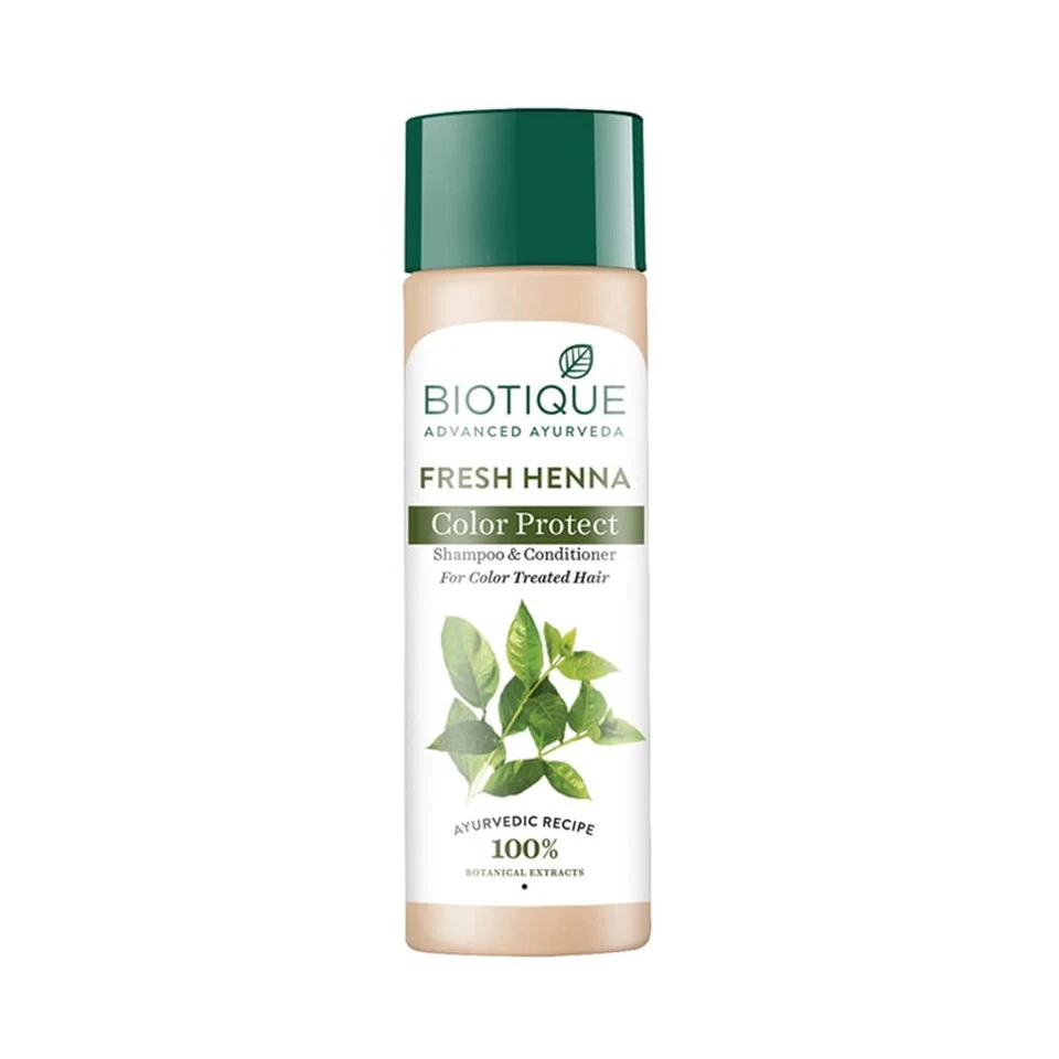 Biotique Fresh Henna Color Protect Shampoo & Conditioner 190ml. - Image 1 of 1