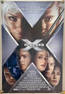 X-MEN 2 X2 ROLLED ORIGINAL ONE SHEET MOVIE POSTER HUGH JACKMAN (2003) - Picture 1 of 1