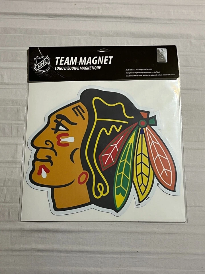 Chicago Blackhawks NHL Car Magnet 12" Fremont Die - Image 1 of 1