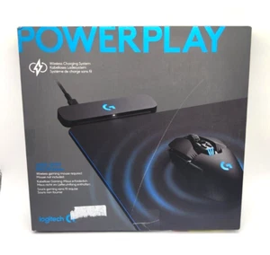 Logitech G POWERPLAY Gaming-Mauspad Lightspeed RGB Ladesystem Schwarz - Afbeelding 1 van 5